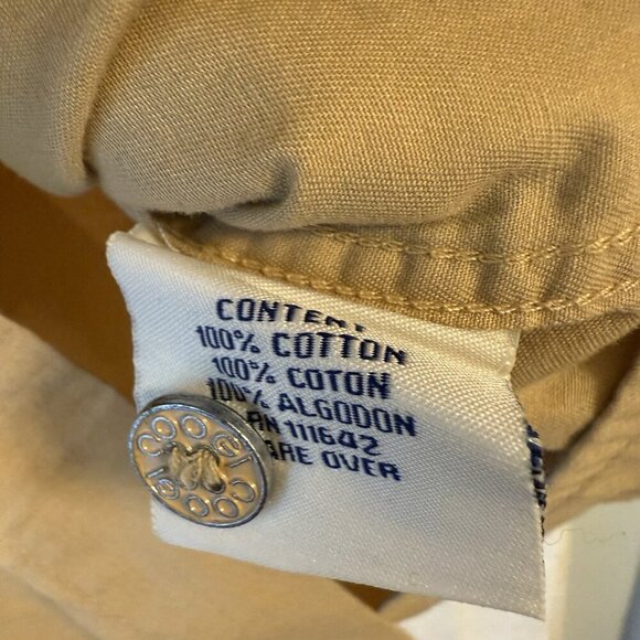 Coogi Australia XL Khaki Button-up Safari Camp Shirt Steven Irwin Zookeeper - Picture 13 of 16